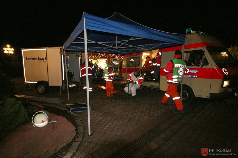 Bild 19 von 26 Die Unterst&uuml;tzungsgruppe Sanit&auml;tseinsatzleitung