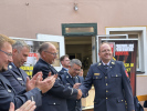 Ehrung J�rgen Schifferm�ller mit dem Feuerwehr Ehr...
  