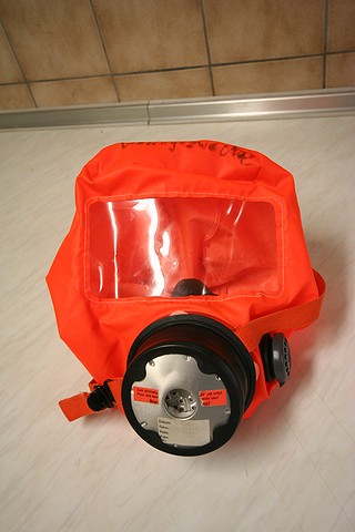 Bild des/der Ausr�stungsgegenstands/-gegenst�nde (Brandfluchthaube)